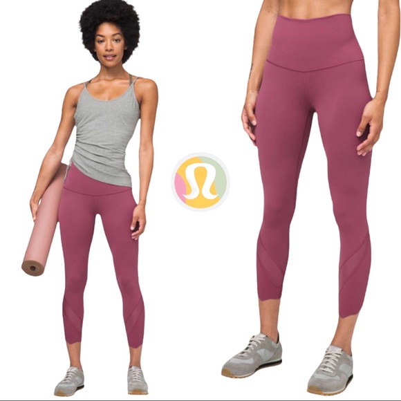 NWT Lululemon Wunder Under High Rise Crop 23" Sclp - Picture 2 of 12